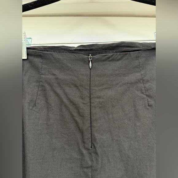 Blue Blush Women’s Black Ruffle Mini Skirt Ruched Draped Hem Detail Chic Size M - Picture 5 of 6